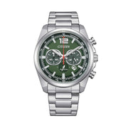 Citizen CA4640-50X Eco-Drive Chronograph Green Vintage Watch