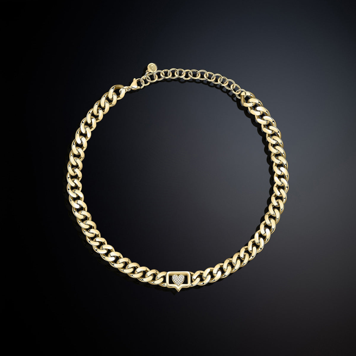 CHIARA FERRAGNI BOSSY CHAIN ​​NECKLACE J19AUW09