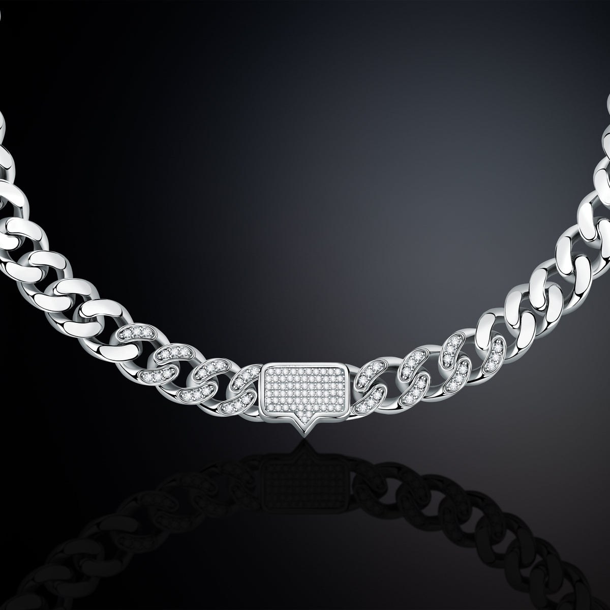 CHIARA FERRAGNI BOSSY CHAIN ​​NECKLACE J19AUW13