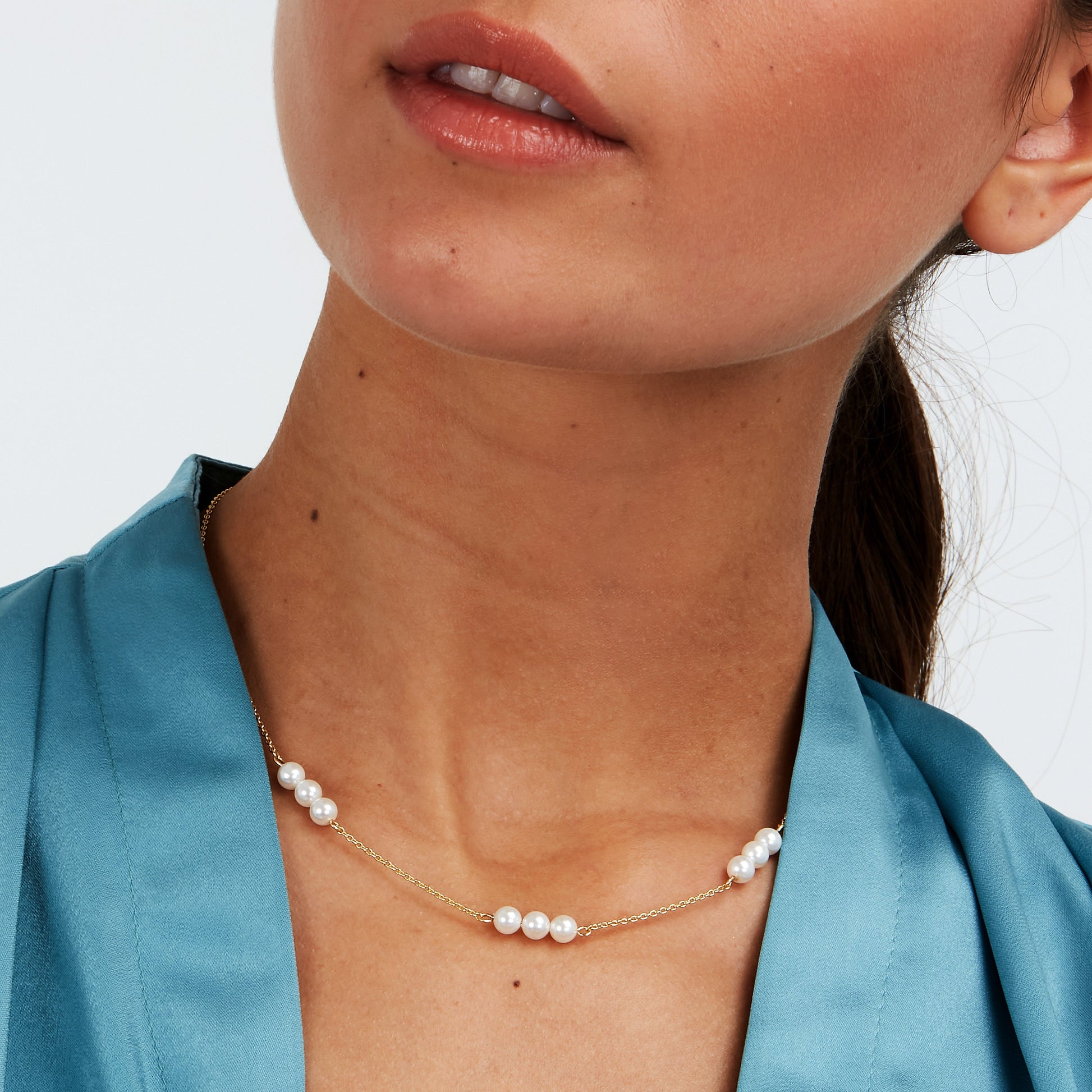 MORELLATO WOMEN'S CONTEMPORARY PEARL NECKLACE SAWM01