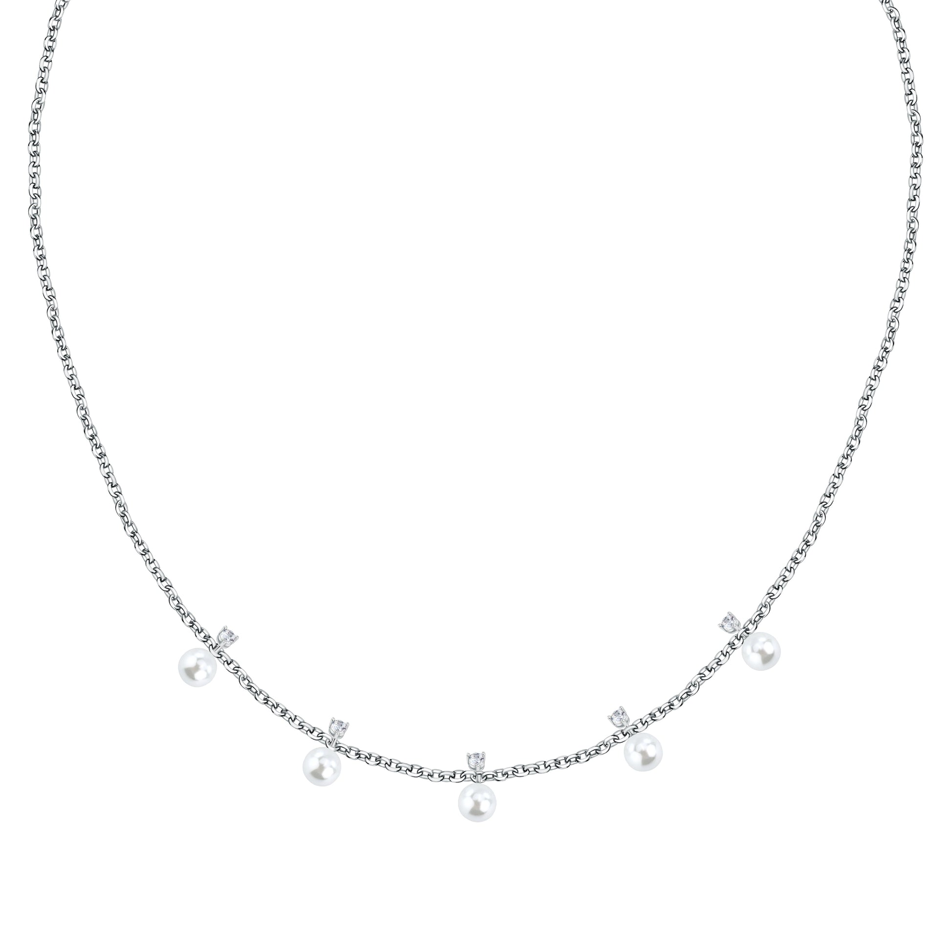 MORELLATO WOMEN'S CONTEMPORARY PEARL NECKLACE SAWM03