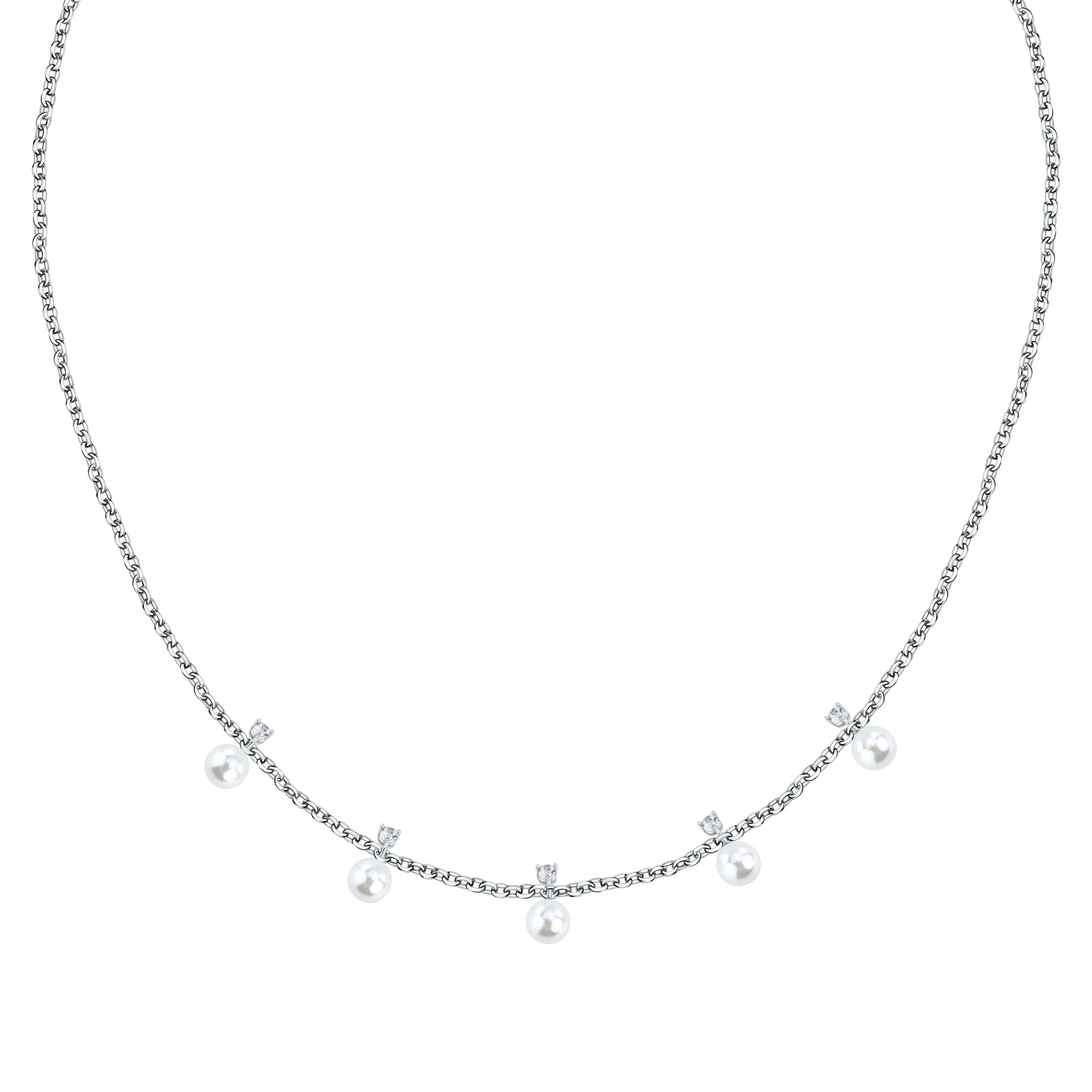 MORELLATO WOMEN'S CONTEMPORARY PEARL NECKLACE SAWM03