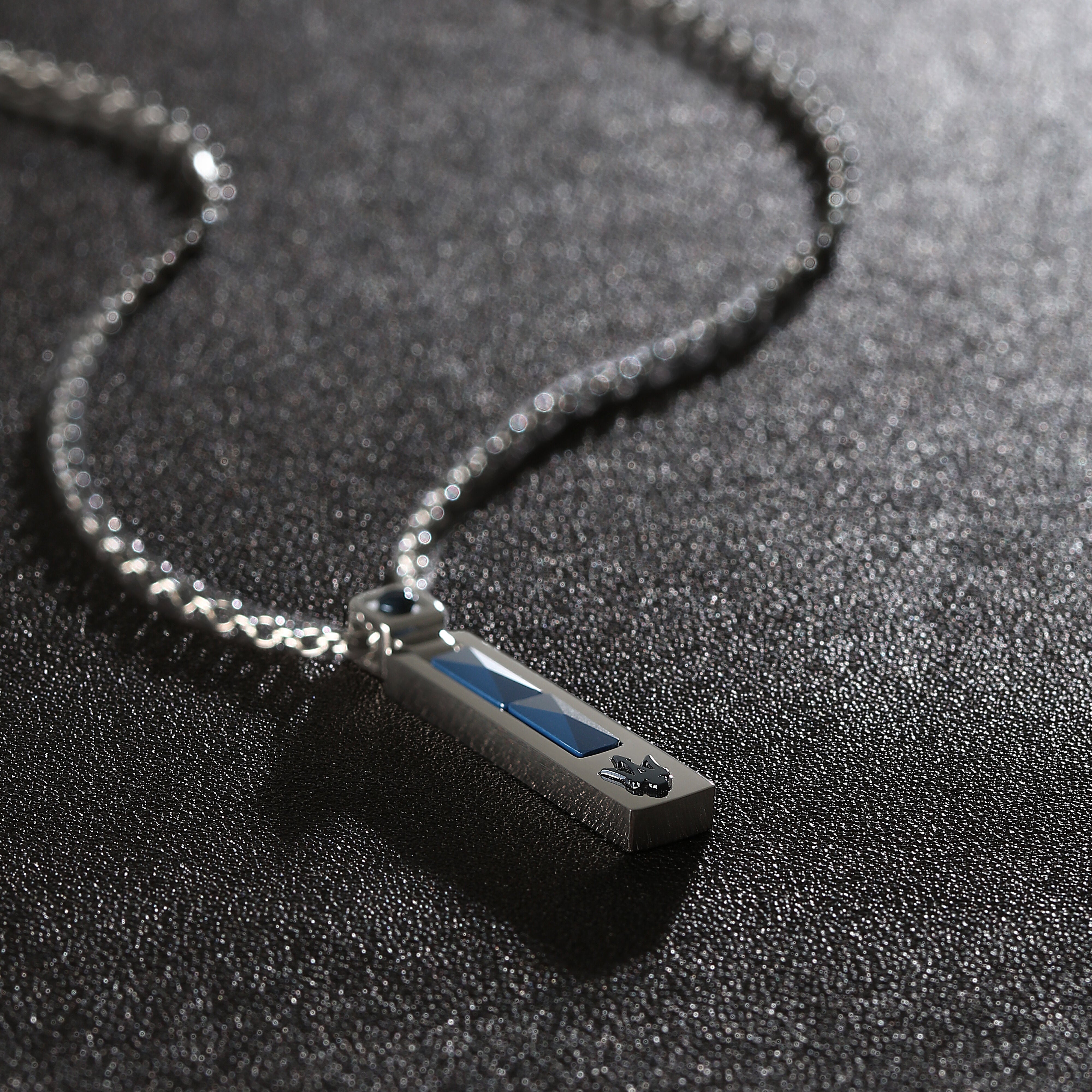 Maserati Ceramic Men's Necklace Jm423Atz26