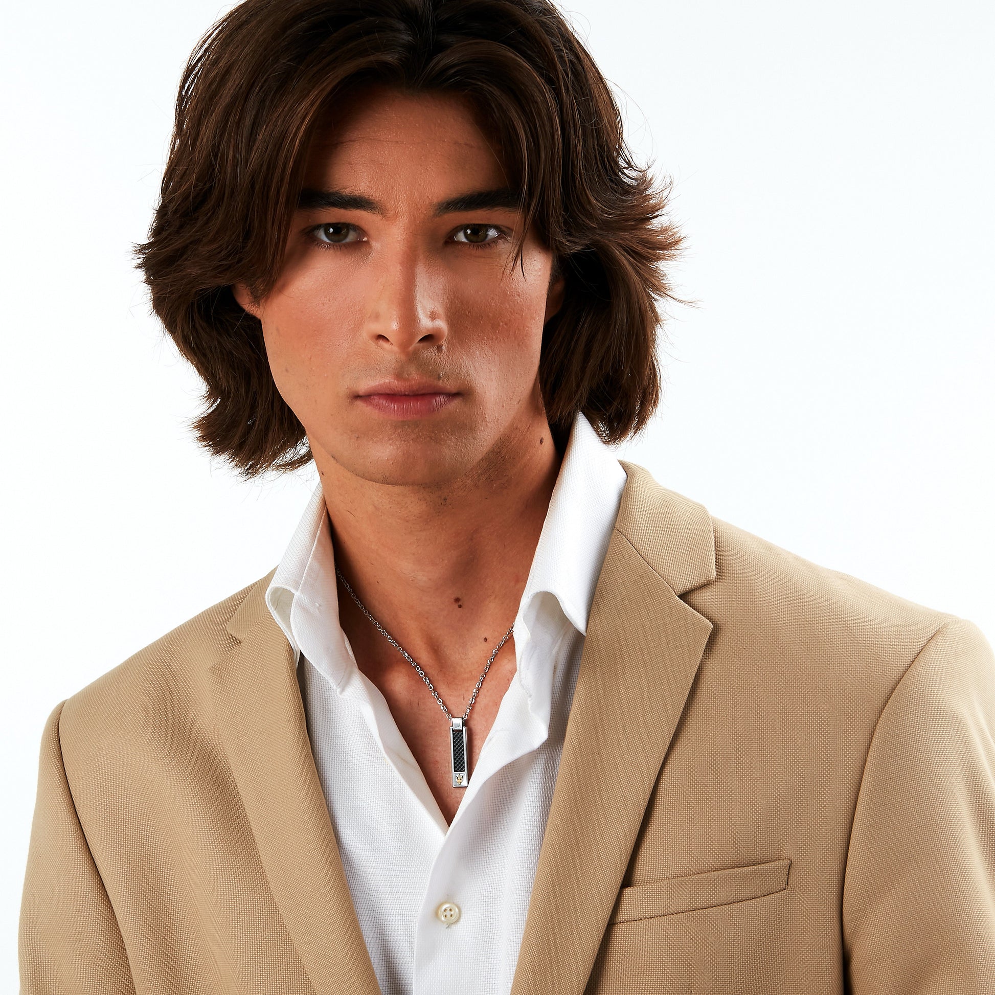 Maserati Iconic Men's Necklace Jm423Avd19