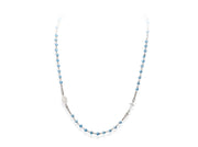 Amen Unisex Rosary Necklace with Crystals CROBC3