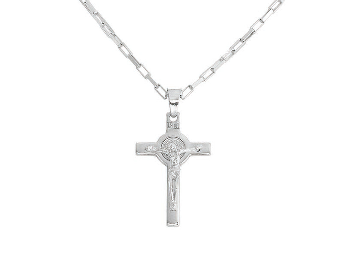 Amen Men's Necklace with CRUO Crosses