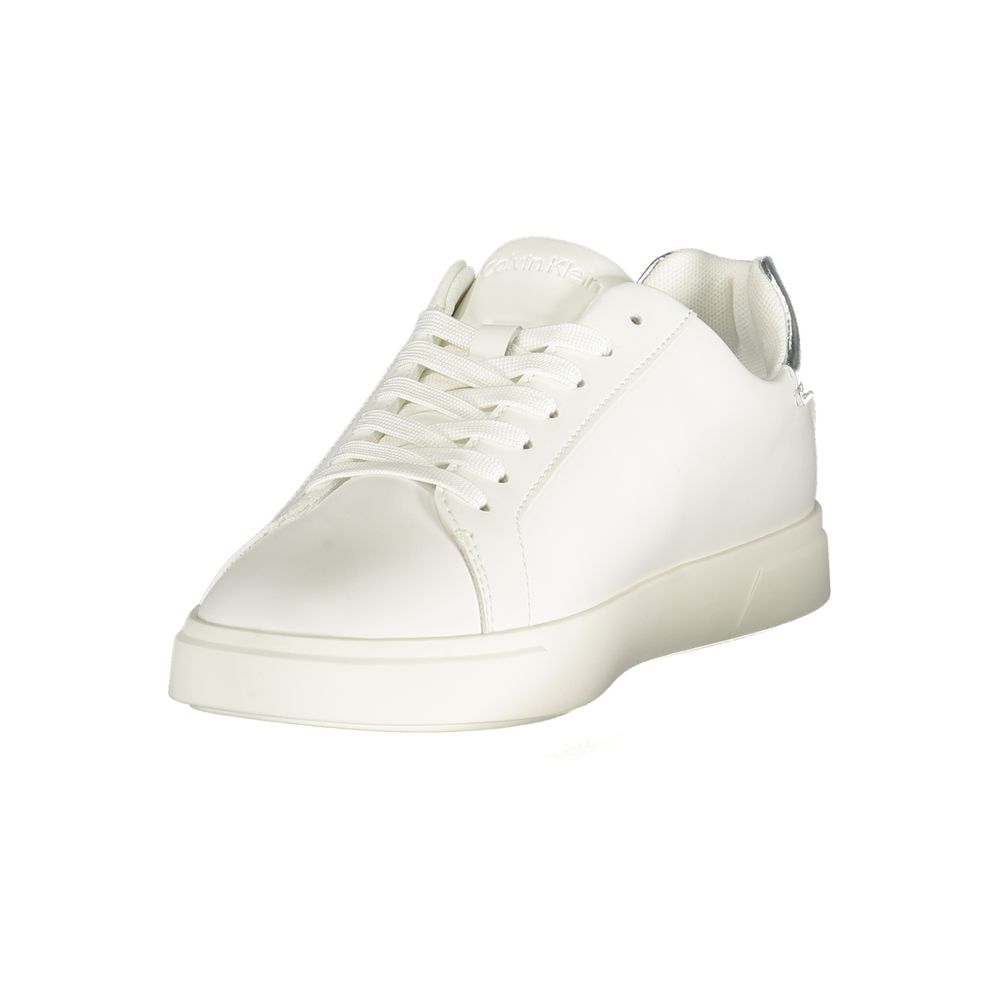 Calvin Klein White Polyurethane Women's Sneaker