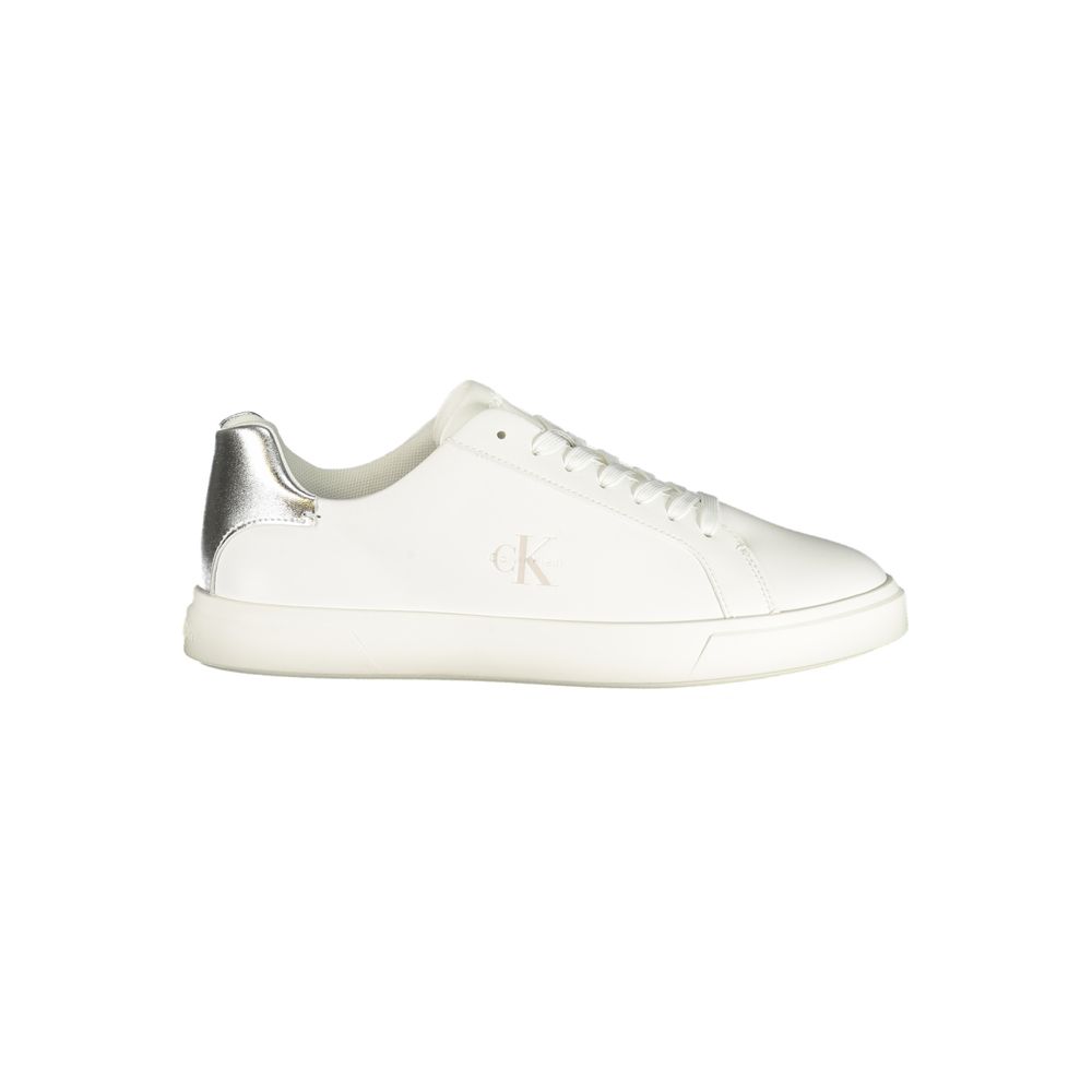 Calvin Klein White Polyurethane Women's Sneaker