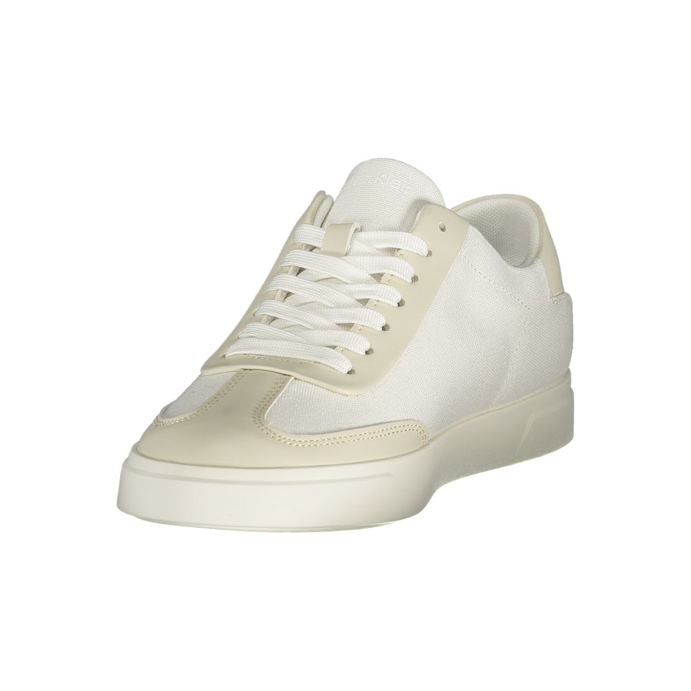 Calvin Klein White Polyester Woman Sneaker