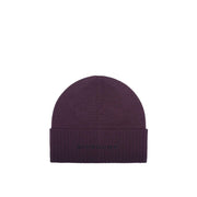 Cappello Givenchy Beanie Uomo Multicolor in Lana con Bordo a Coste e Logo Ricamato