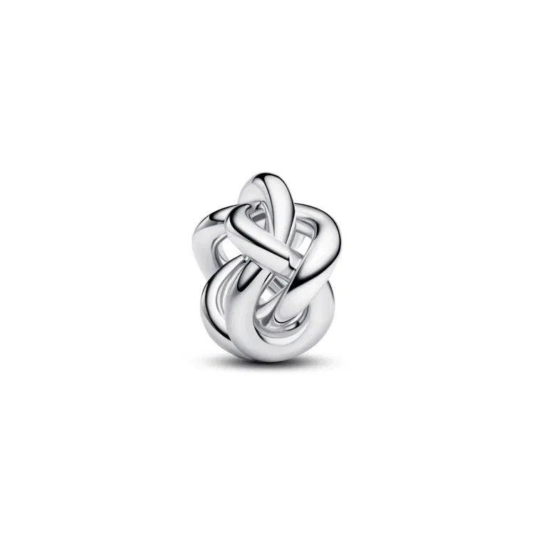 Pandora Wide Band Clip Charm 925 Silver 793755C00