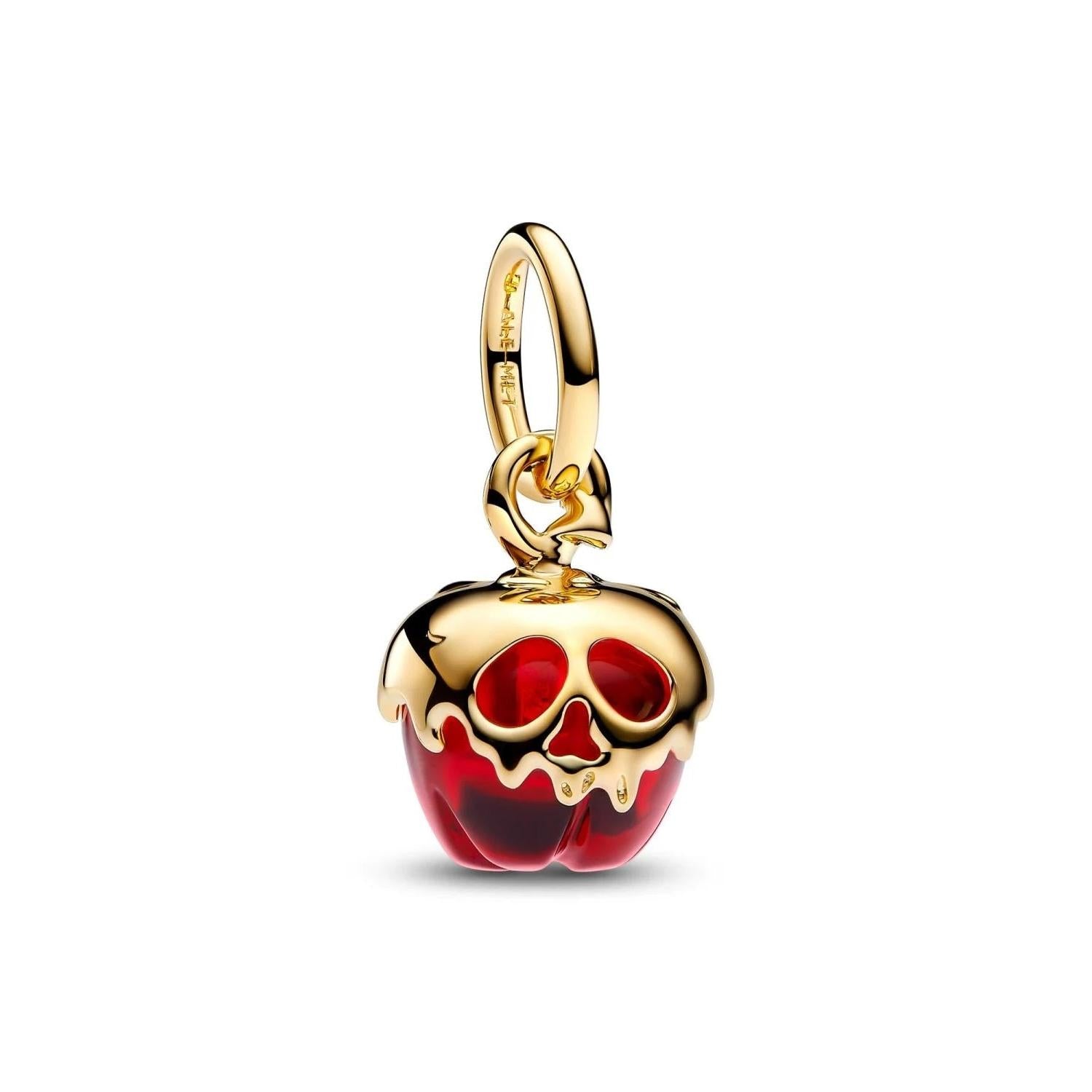 Charm Pendente Cuore Solitario Zirconia Bicolore 763421C01