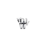 Charm Pendente Cuore a Pavé Blu Cielo Pandora 793665C01