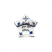 Charm Pendente Cuore a Pavé Blu Notte Pandora 792974C01