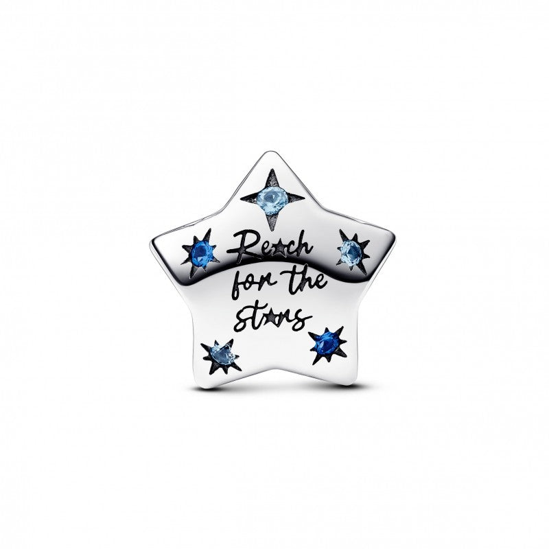 Charm Pendente Cuore a Pavé Blu Notte Pandora 792974C01