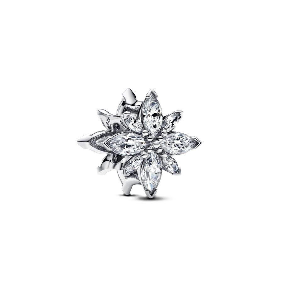 Charm Pendente Cuore a Pavé Blu Scuro Pandora 793591C01