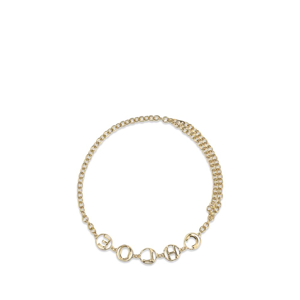 Chloé Black Calf Leather Bos Taurus High-Waist Belt