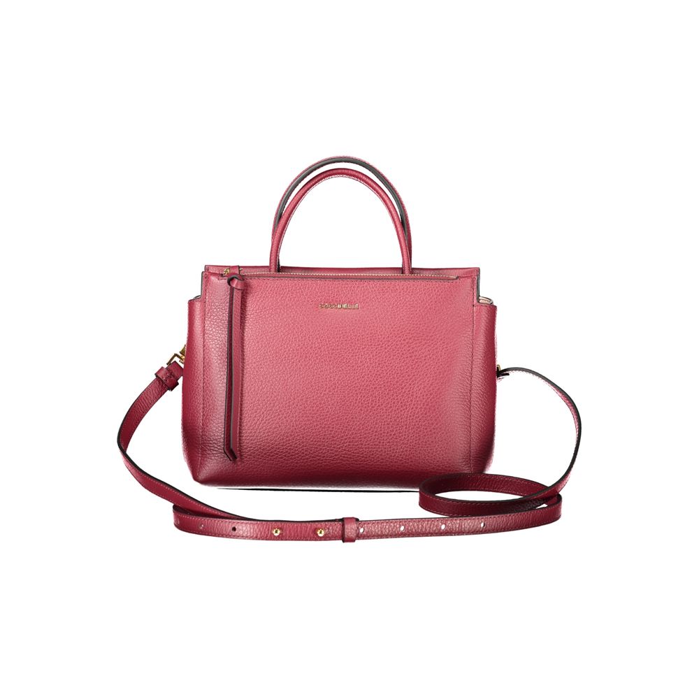 Coccinelle Arlettis Borsa a Mano/Spalla in Pelle Viola (AW25)