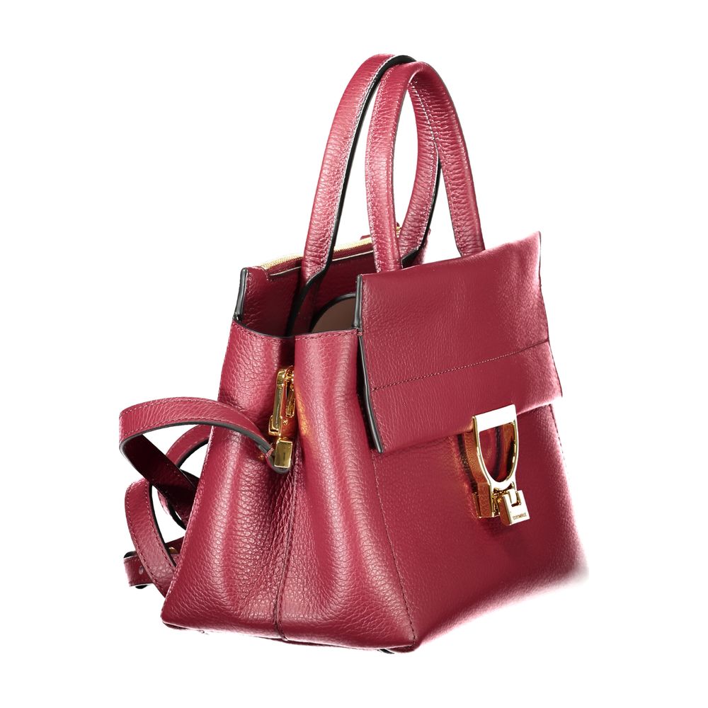 Coccinelle Arlettis Borsa a Mano/Spalla in Pelle Viola (AW25)