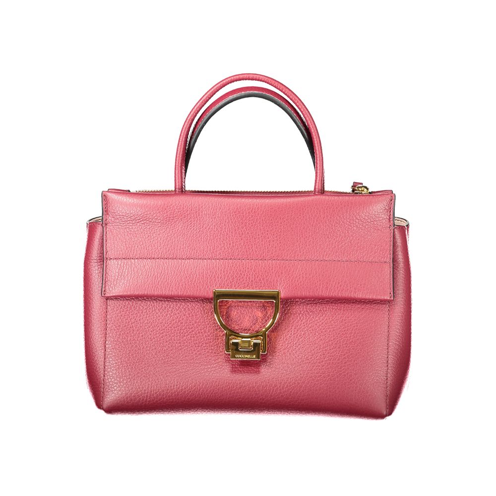 Coccinelle Arlettis Borsa a Mano/Spalla in Pelle Viola (AW25)