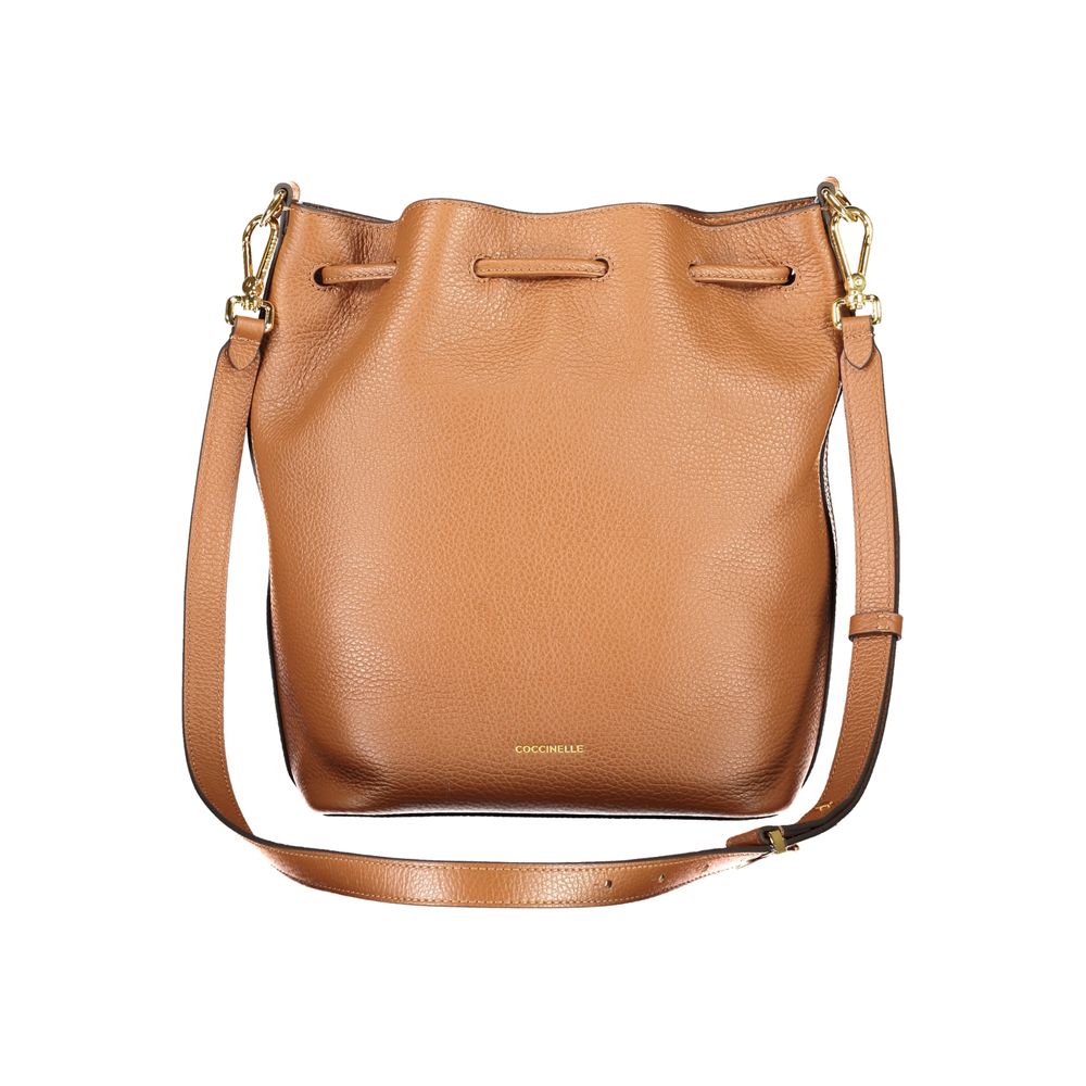 Coccinelle Beat Generation Bucket/Shoulder Bag in Brown Leather