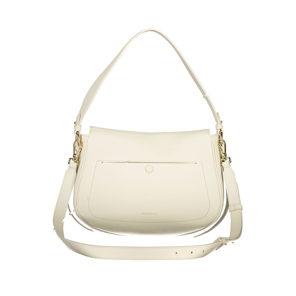 Coccinelle White Leather Women Handbag