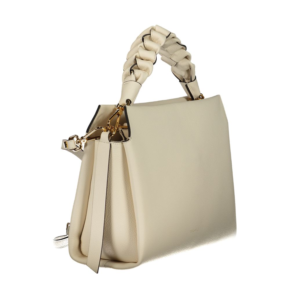 Coccinelle White Leather Women Handbag