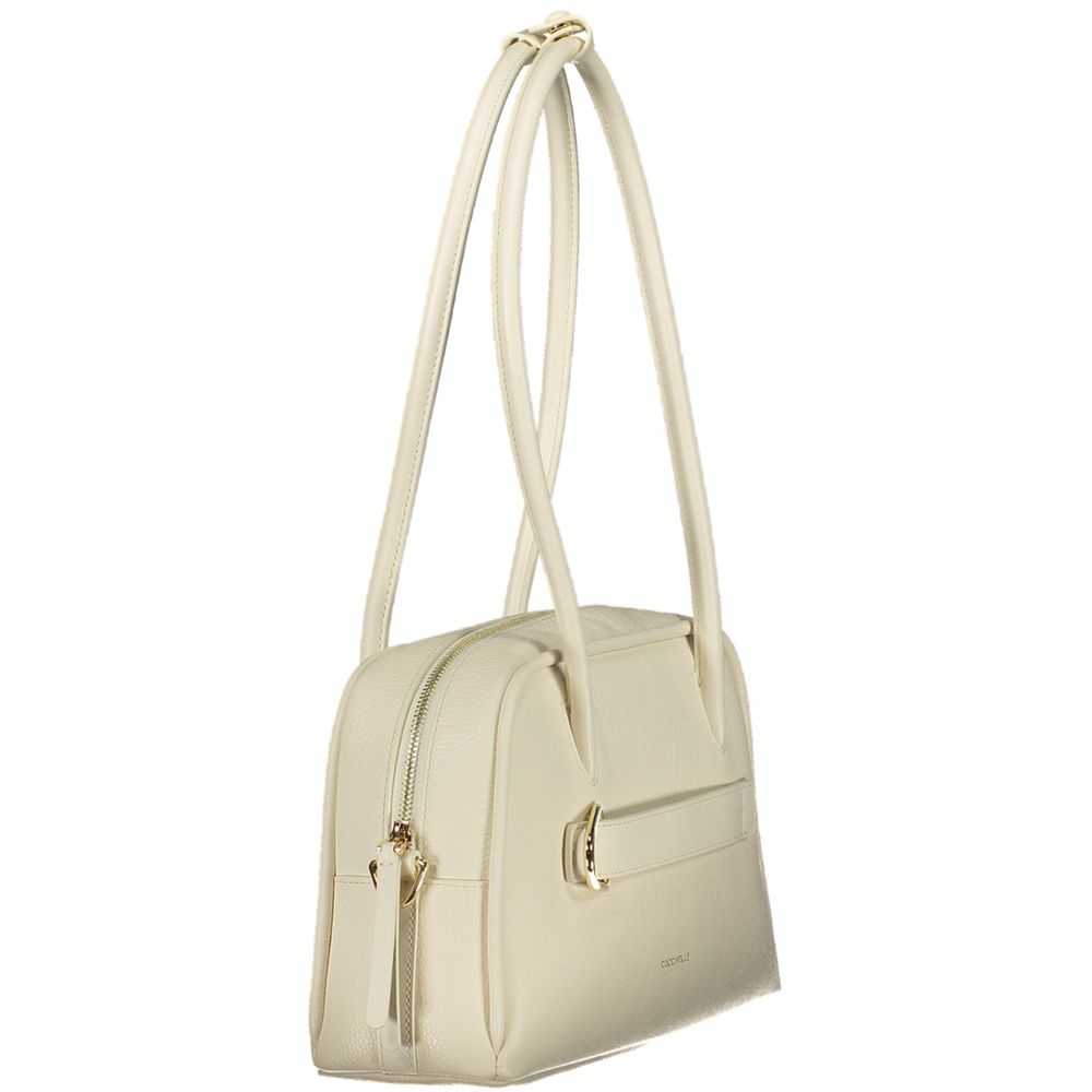 Coccinelle White Leather Women's Handbag