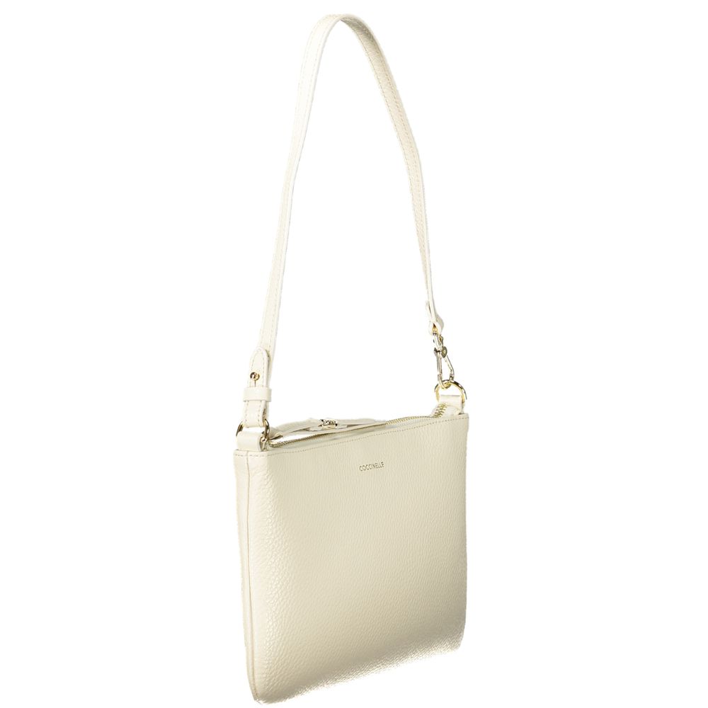 Coccinelle White Leather Women's Handbag