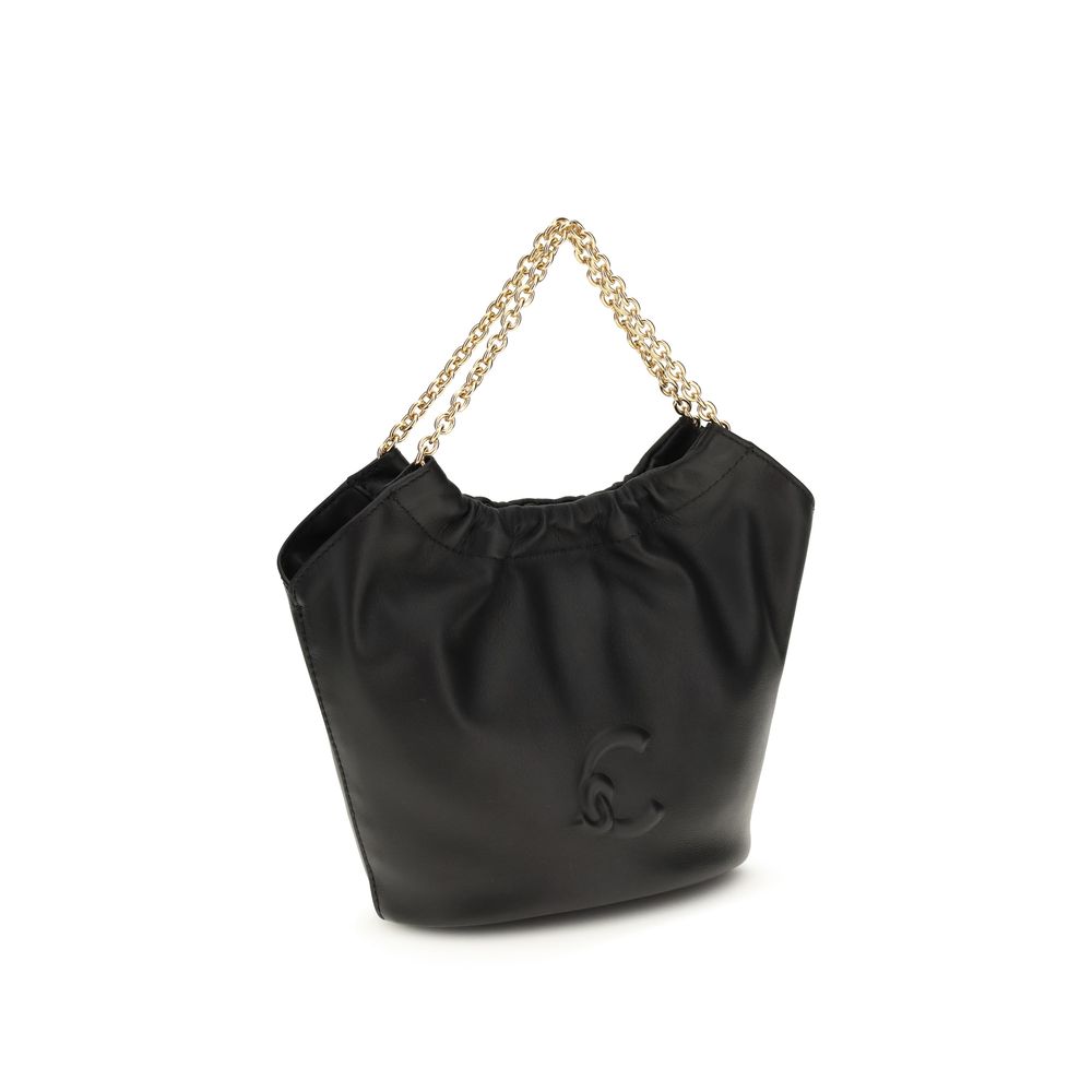 Coccinelle Black Calf Leather Bos Taurus Handbag