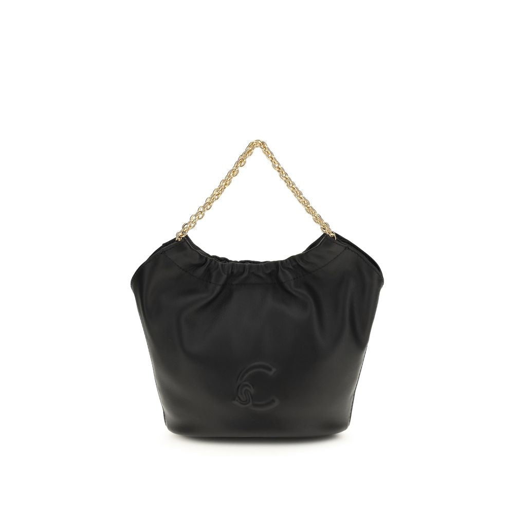 Coccinelle Black Calf Leather Bos Taurus Handbag