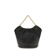 Coccinelle Black Calf Leather Bos Taurus Handbag