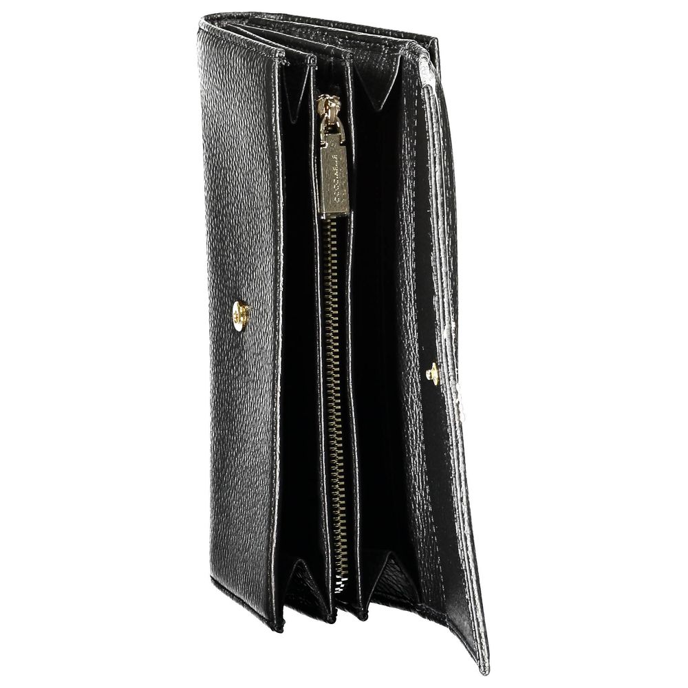 Coccinelle Black Leather Women Wallet