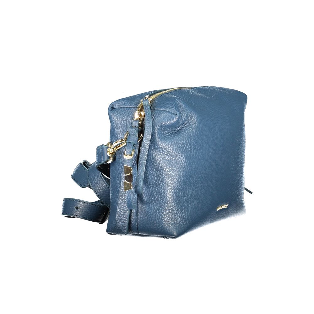 Coccinelle Blue Leather Women's Shoulder Bag
