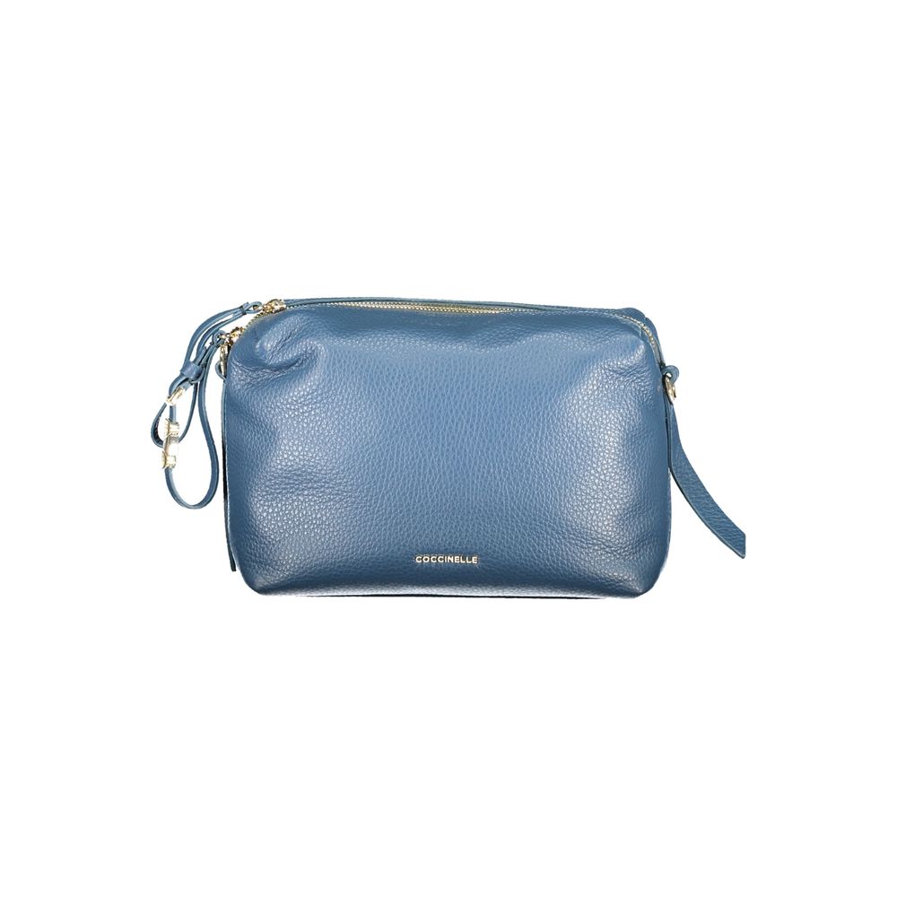 Coccinelle Blue Leather Women's Shoulder Bag