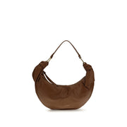 Coccinelle Furoshiki Borsa a Spalla in Pelle Liscia Marrone