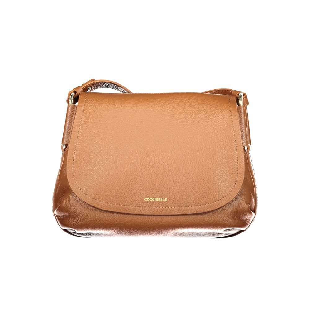 Coccinelle Marrone Leather Women Handbag
