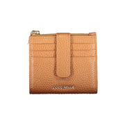 Coccinelle Metallic Soft Portafoglio Donna in Pelle Marrone (AW25)