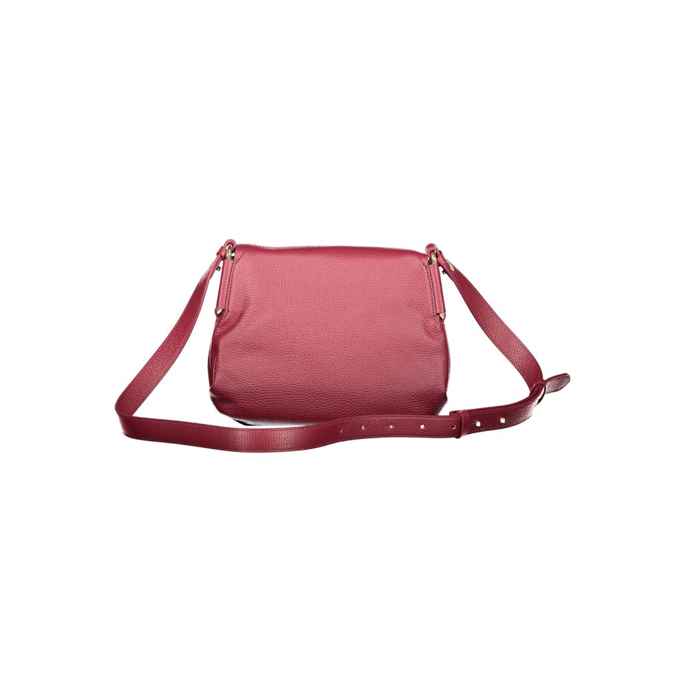 Coccinelle Rebekka Borsa a Spalla in Pelle Viola con Stampa