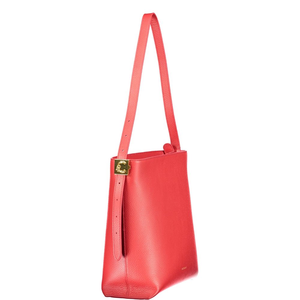 Coccinelle Red Leather Woman Handbag