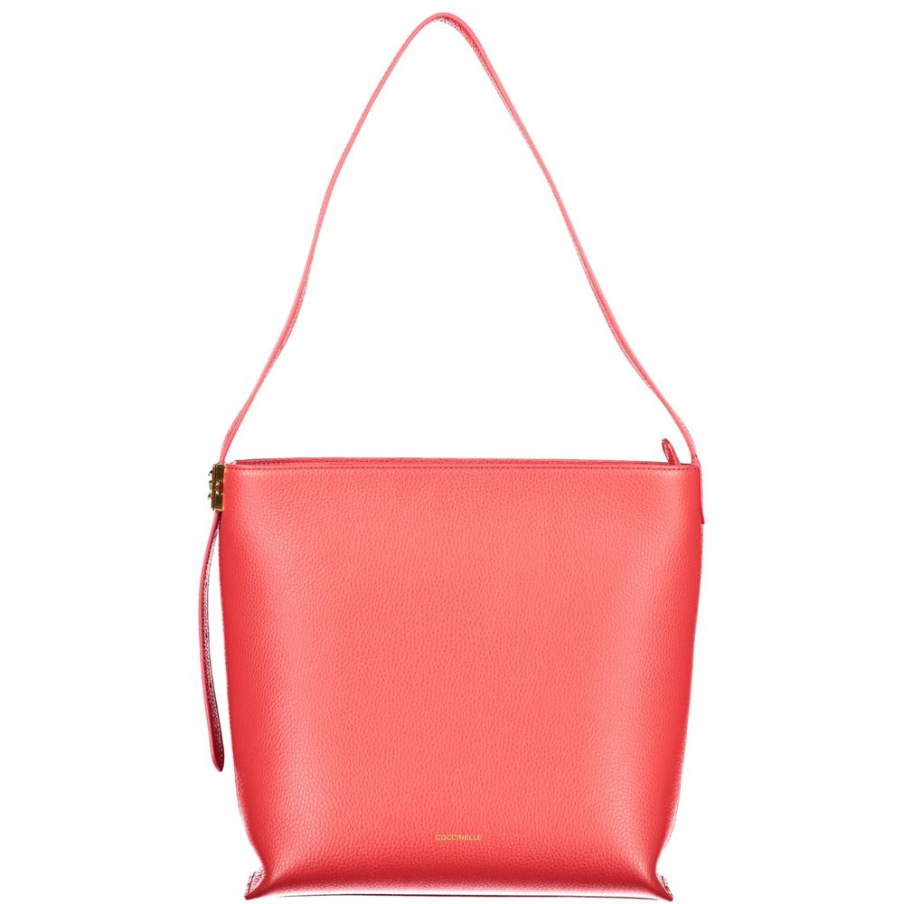 Coccinelle Red Leather Woman Handbag