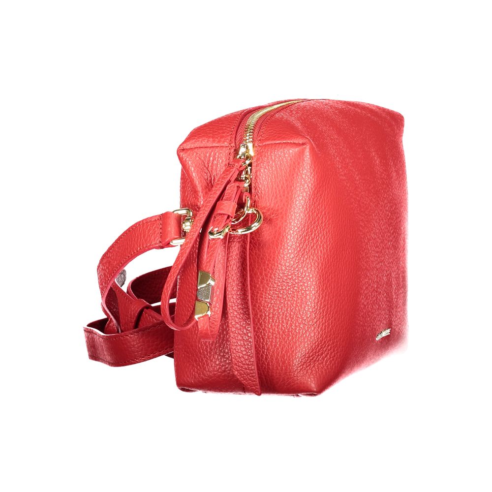 Coccinelle Red Leather Women Handbag
