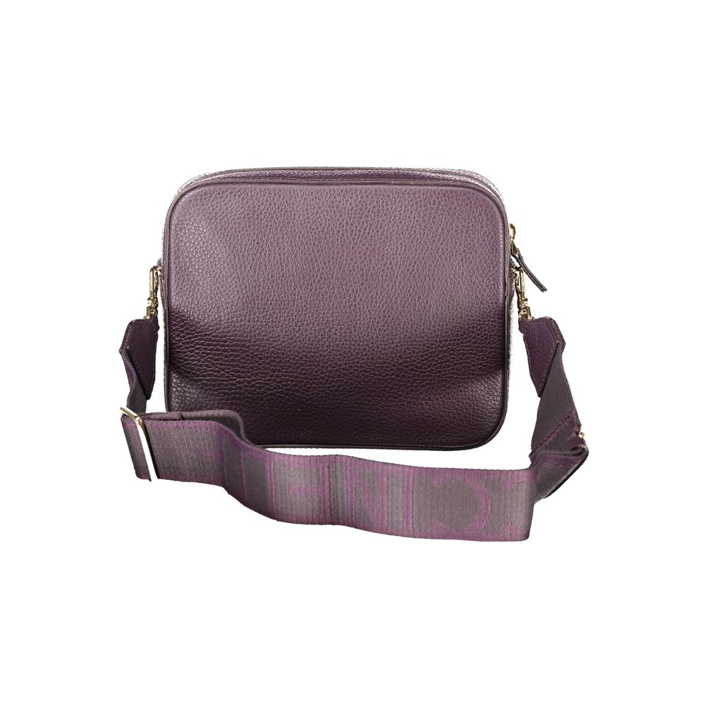 Coccinelle Tebe Mini Borsa a Spalla in Pelle Viola (AW25)