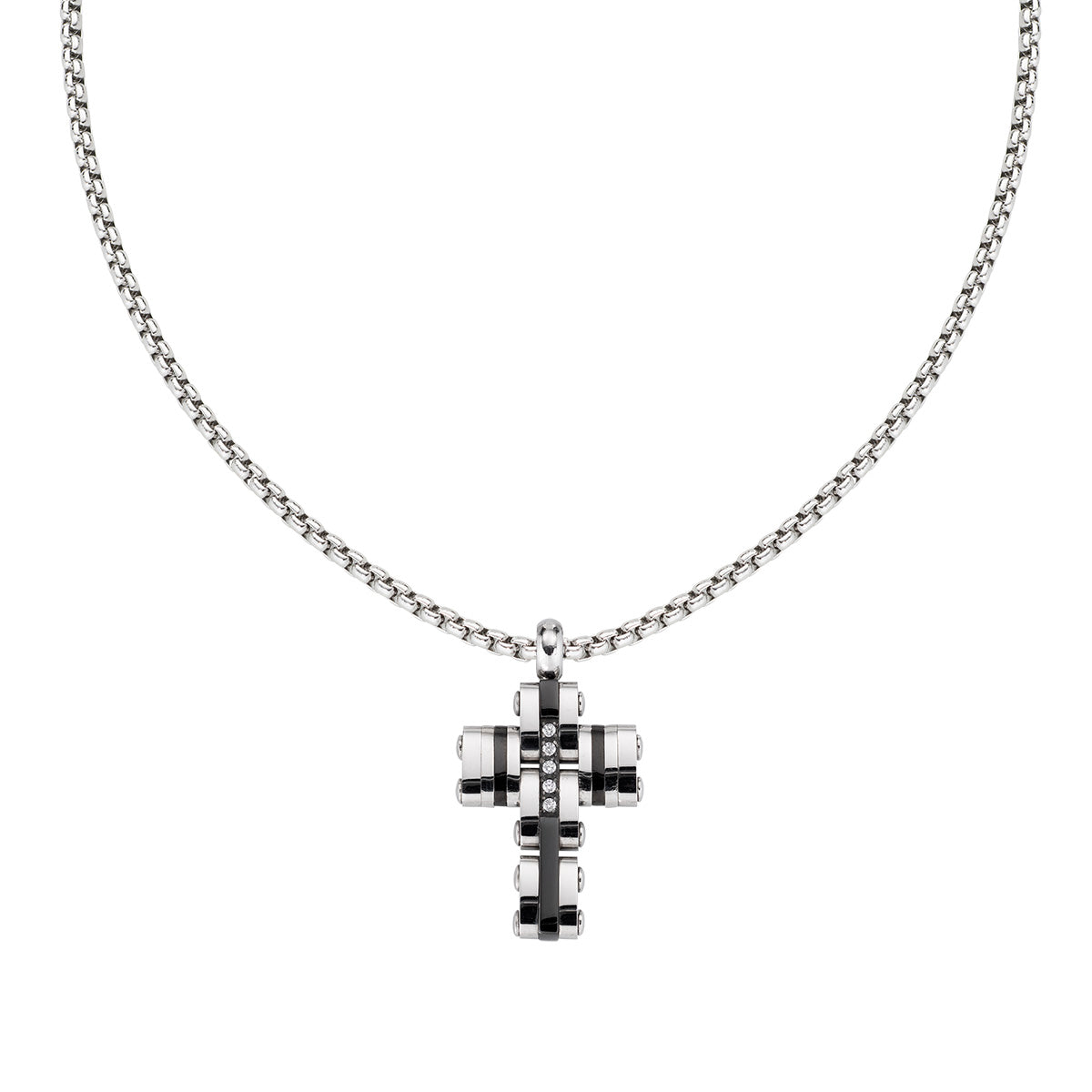 Amen men's steel necklace ACCL245