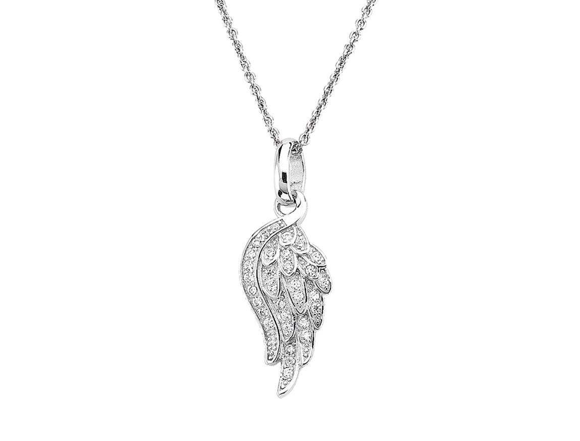 Amen Women's Angel Necklace CLPW