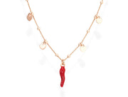 Amen Women's Horn Necklace CLCSHRR