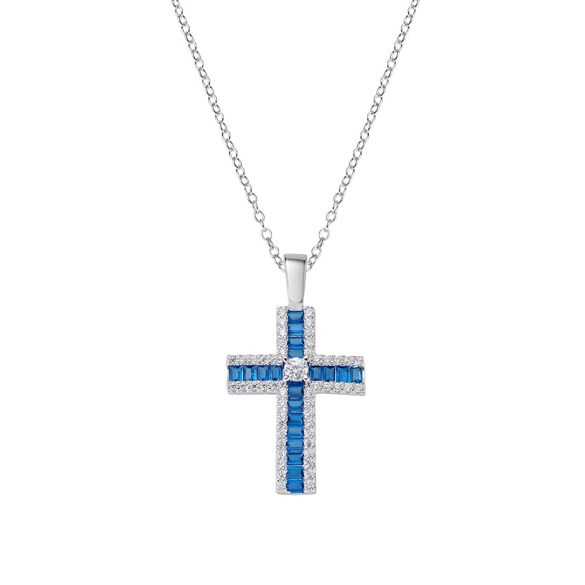 Amen women's necklace with crosses CLCRBABBBLZ