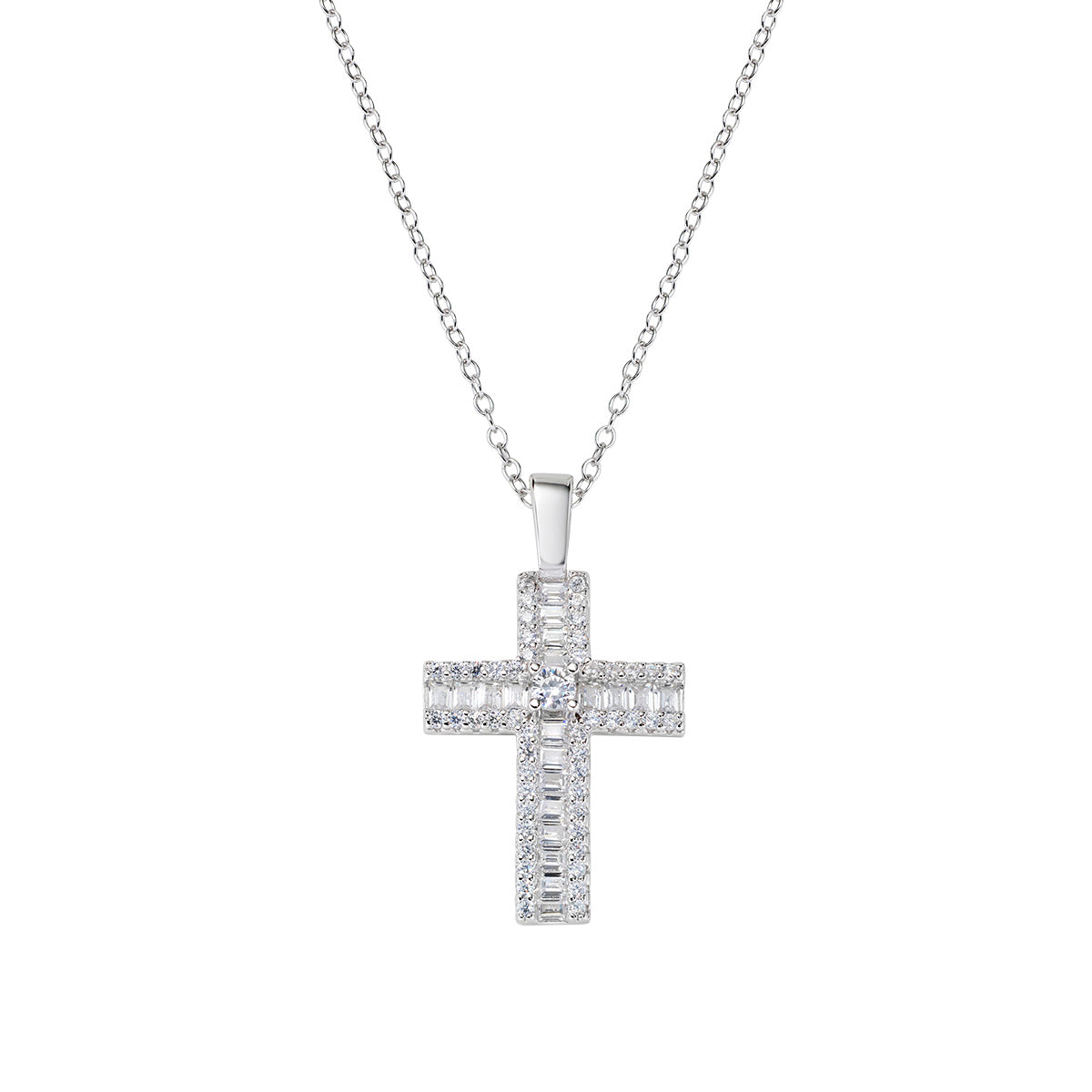 Amen women's necklace with crosses CLCRBABBBZ