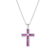 Amen Women's Cross Necklace CLCRBABBRZ