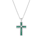 Amen women's cross necklace CLCRBABBVEZ